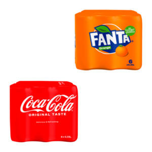Coca-Cola / Zero / Fanta