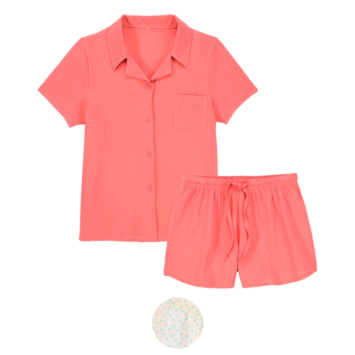 BLUE MOTION Damen MusselinShortyPyjama von ALDI SÜD ansehen!