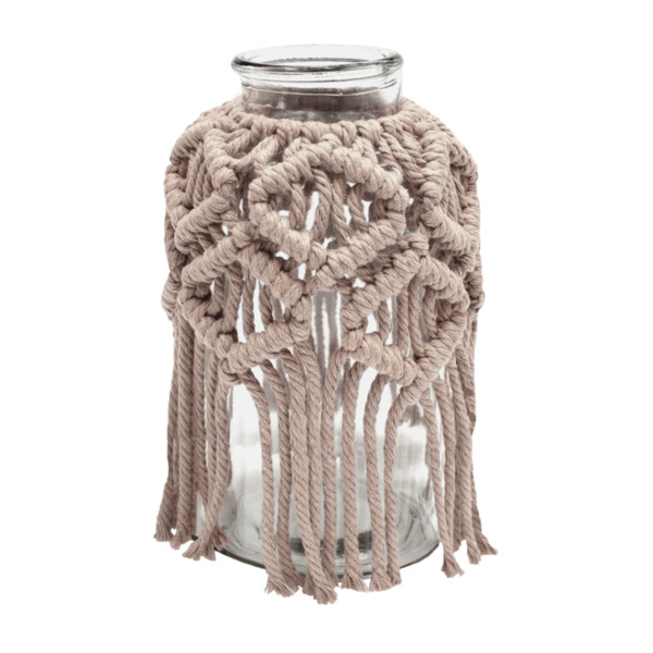 Bild 4 von LIVING ART Makramee-Windlicht / -Vase
