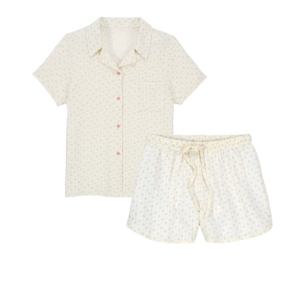 Bild 2 von BLUE MOTION Damen Musselin-Shorty-Pyjama