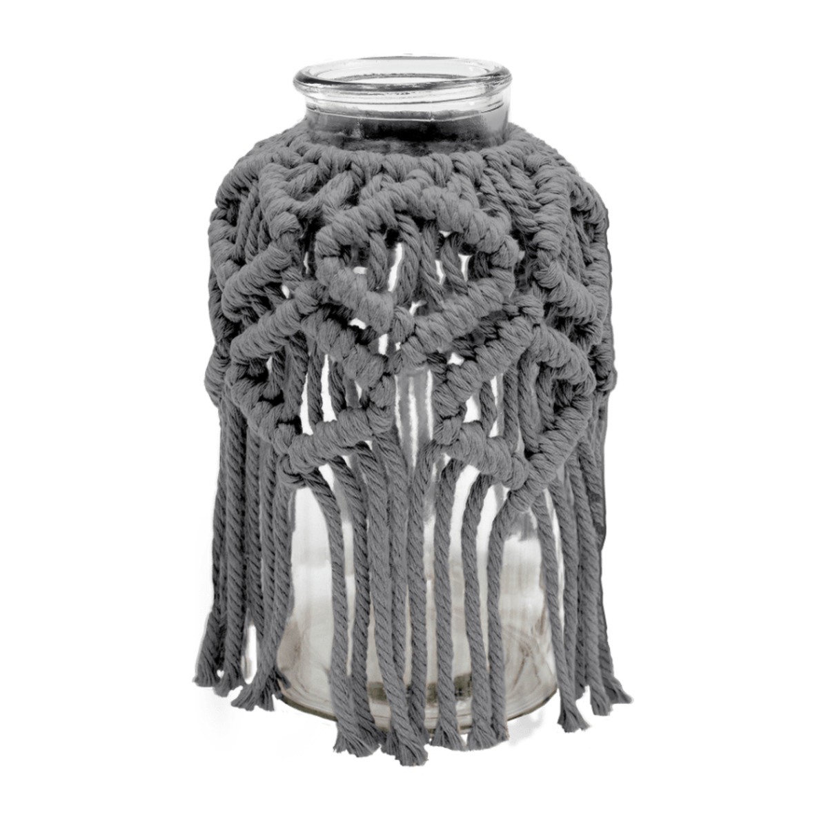 Bild 3 von LIVING ART Makramee-Windlicht / -Vase