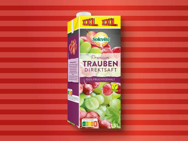 Bild 1 von Solevita Premium Traubendirektsaft XXL