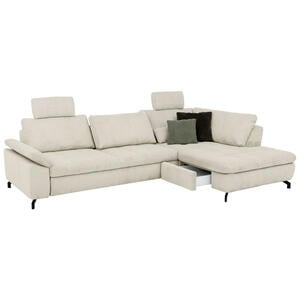 Beldomo Style ECKSOFA Creme, Natur