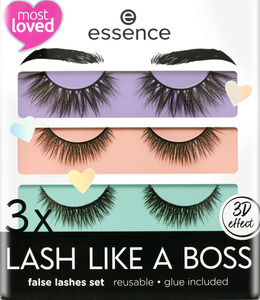 essence like a boss false lashes set 01