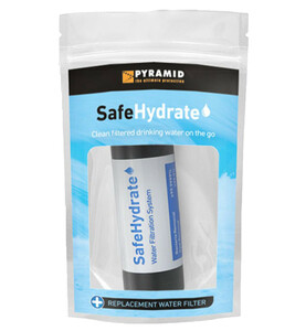 PYRAMID SafeHydrate Wasserfilter Ersatz Wasseraufbereitung Camping-Bedarf
