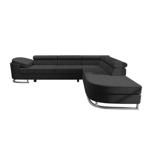 Carryhome ECKSOFA Schwarz