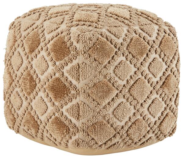 Bild 1 von Pouf in Beige/Naturfarben