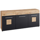 Bild 1 von Hom`in SIDEBOARD Schwarz, Eiche