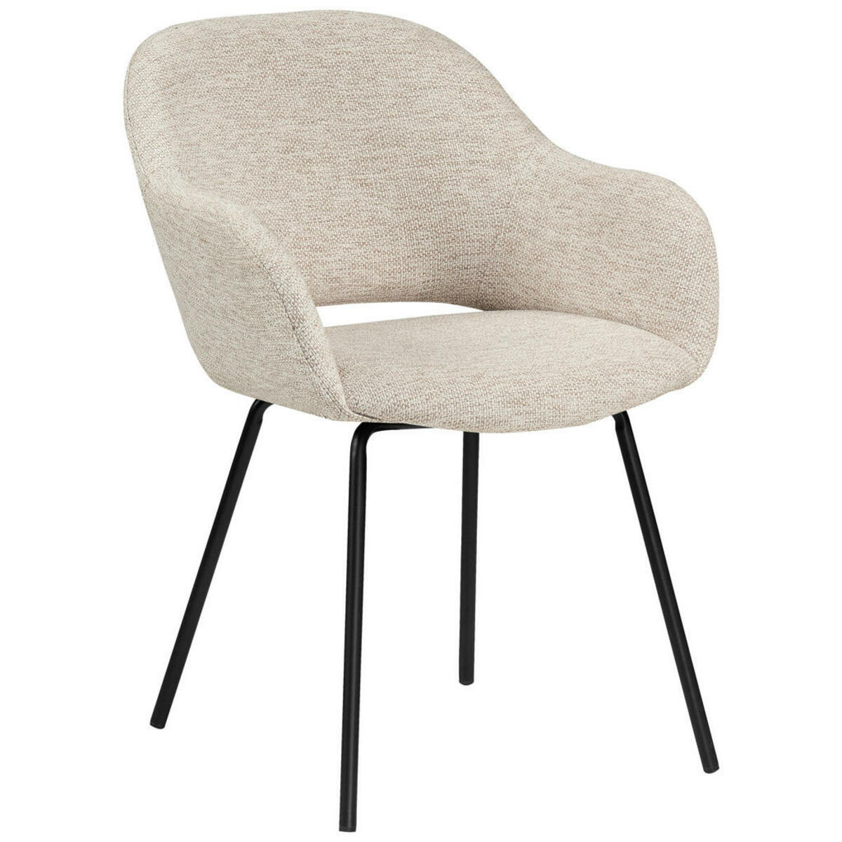 Bild 1 von Novel ARMLEHNSTUHL Schwarz, Beige