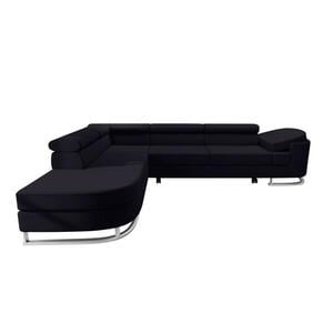 Carryhome ECKSOFA Schwarz