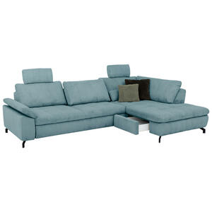 Beldomo Style ECKSOFA Hellblau