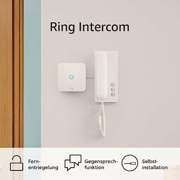 Bild 1 von Ring Intercom von Amazon | Für Gegensprechanlagen. Fernentriegelung, automatische Freigabe für Amazon-Lieferungen, Selbstinstallation (kompatible Gegensprechanlage erforderlich)