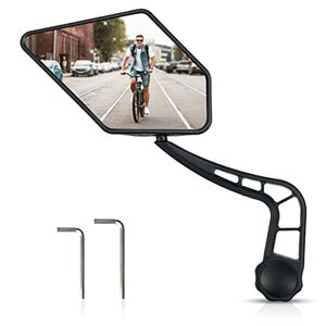 Homieway Fahrradspiegel für e-bike, Schlagfestes Echtglas Rü