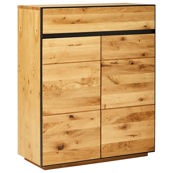 Bild 1 von Linea Natura SCHUHSCHRANK Anthrazit, Eiche