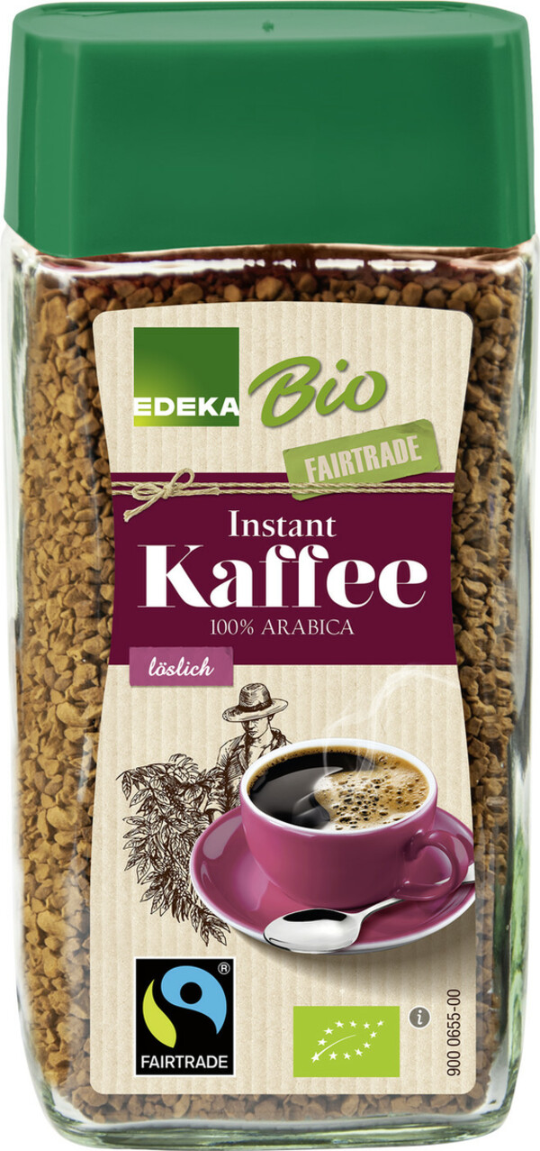 Bild 1 von EDEKA Bio Instant Kaffee 100G