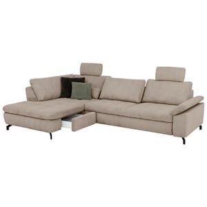 Beldomo Style ECKSOFA Hellbraun