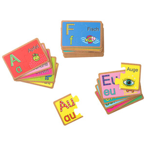 ABC Lernspielkarten-Set für Schulkinder