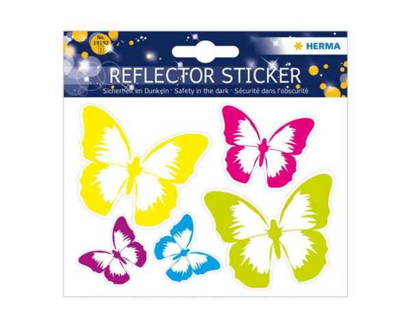 Bild 1 von Herma Reflektor-Sticker Schmetterling
