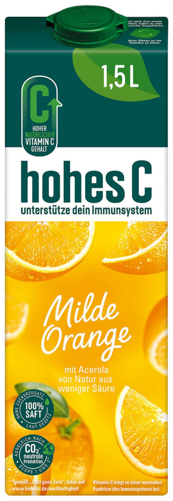 Bild 1 von HOHES C Fruchtsaft