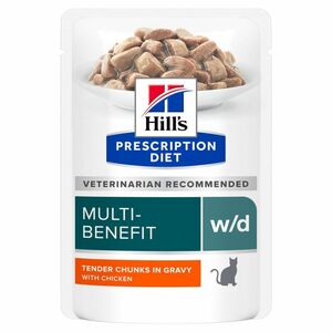 Hill's Prescription Diet w/d Multi-Benefit mit Huhn 12x85g