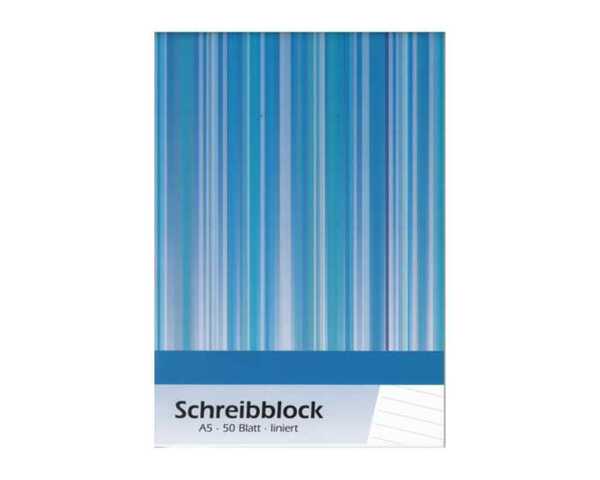 Bild 1 von Schreibblock DIN A5 liniert 50 Blatt