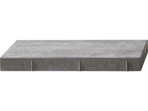 Kann Terrassenplatte Rayon 80 x 20 x 7,5 cm grau-alpin