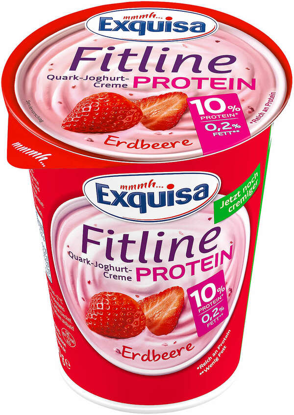 Bild 1 von EXQUISA Fitline Protein, Skyr Vanille oder Zero