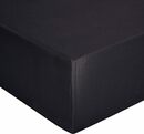 Bild 1 von Amazon Basics - Spannbetttuch, Jersey, Schwarz - 180 x 200 cm