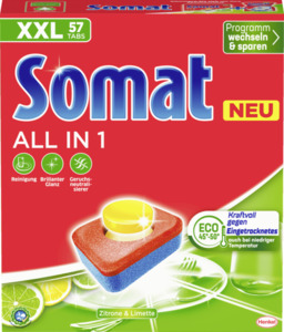 Somat Tabs All in 1 Zitrone & Limette