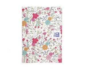 Oxford Notizblock ForMe Floral DIN A6 80 Blatt