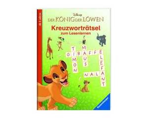 Ravensburger Disney Der König der Löwen Kreuzworträtsel zum Lesenlernen