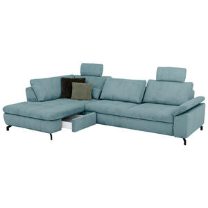 Beldomo Style ECKSOFA Hellblau