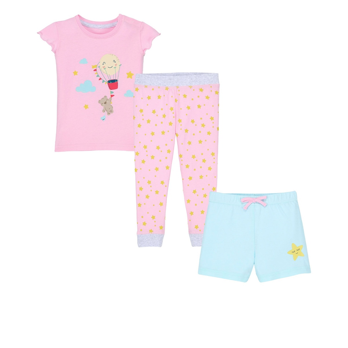 Bild 3 von ALIVE Kleinkinder und Kinder Nachtwäsche, 3-tlg.