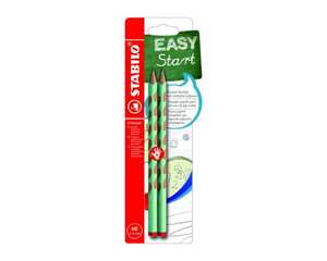 Stabilo EASYgraph Dreikant-Bleistift pastell-grün HB 2er