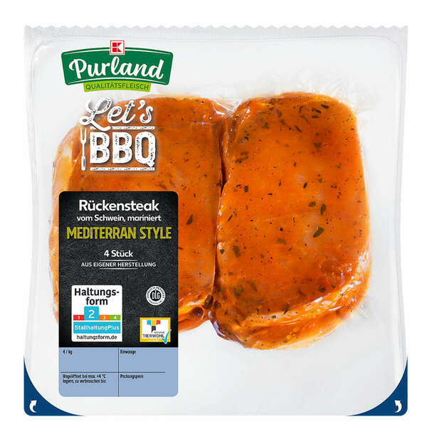 Bild 1 von K-PURLAND Rückensteak Mediterran Style