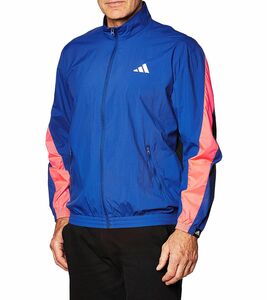 adidas Herren Trainings-Jacke funktionale Sport-Jacke mit DWR-Beschichtung Blau