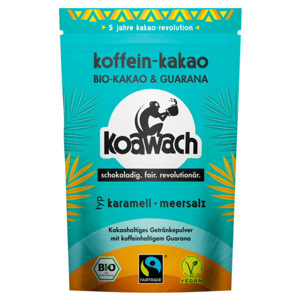 Bild 1 von Koawach Bio Koffein-Kakao Karamell + Meersalz 100g