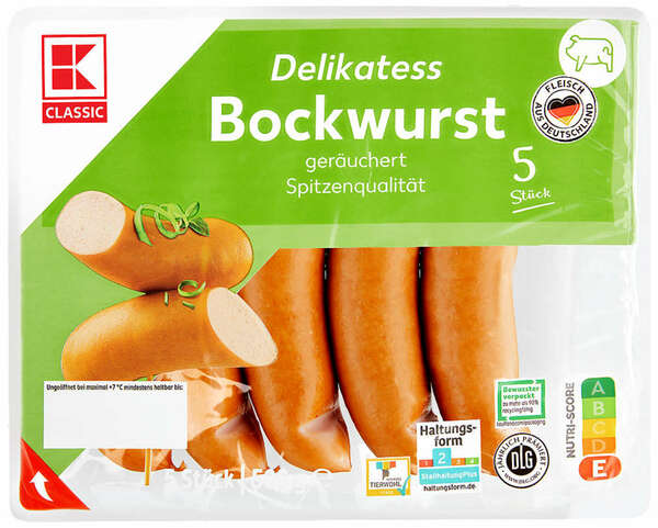 Bild 1 von K-CLASSIC Bockwurst