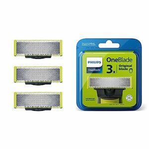Philips OneBlade Ersatzklinge für alle OneBlade und OneBlade Pro Modelle, 3 Stück (Modell QP230/50)