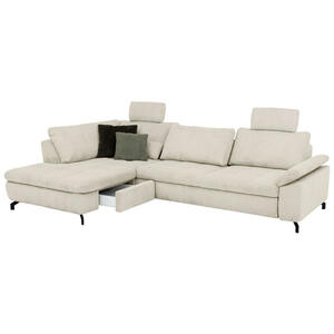 Beldomo Style ECKSOFA Creme, Natur