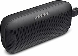 Bose SoundLink Flex Bluetooth Speaker – kabelloser, wasserdichter, tragbarer Outdoor-Lautsprecher – Schwarz