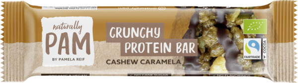 Bild 1 von Naturally PAM Bio Crunchy Protein Bar Cashew Caramela