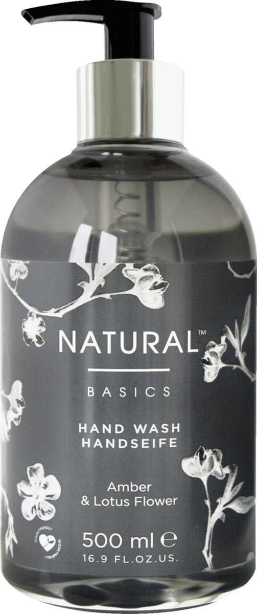 Bild 1 von Natural Basics Handseife Amber & Lotus Flower