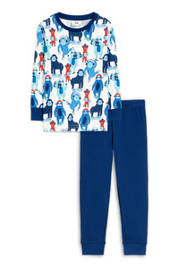 C&A Pyjama-2 teilig, Blau, Größe: 110