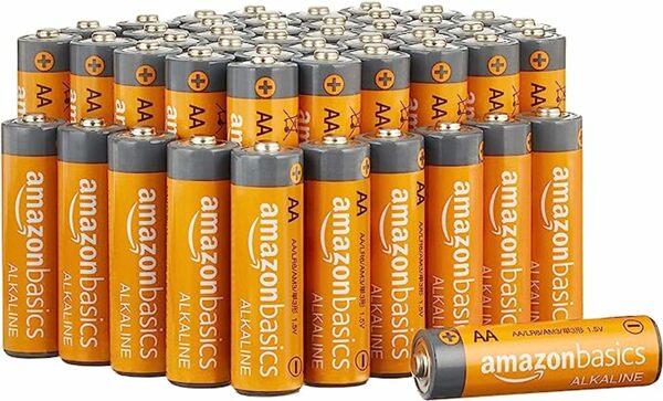 Bild 1 von Amazon Basics AA-Alkalibatterien, leistungsstark, 1,5 V, 48 Stück (Aussehen kann variieren)