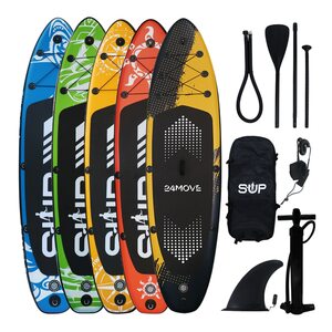 Standup Paddle Set SUP Board, inkl. umfangreichem Zubehör, Paddel und Hochdruckpumpe, versch. Größen und Farben