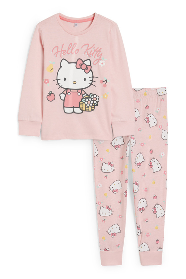 Bild 1 von C&A Hello Kitty-Pyjama-2 teilig, Rosa, Größe: 110