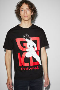 C&A T-Shirt-Dragon Ball, Schwarz, Größe: XS