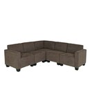 Bild 1 von Modular Sofa-System Couch-Garnitur Moncalieri 5, Stoff/Textil ~ braun