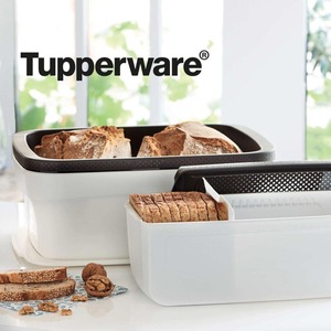Tupperware BreadSmart Spar-Set (bestehend aus beiden Brotkasten-Größen)